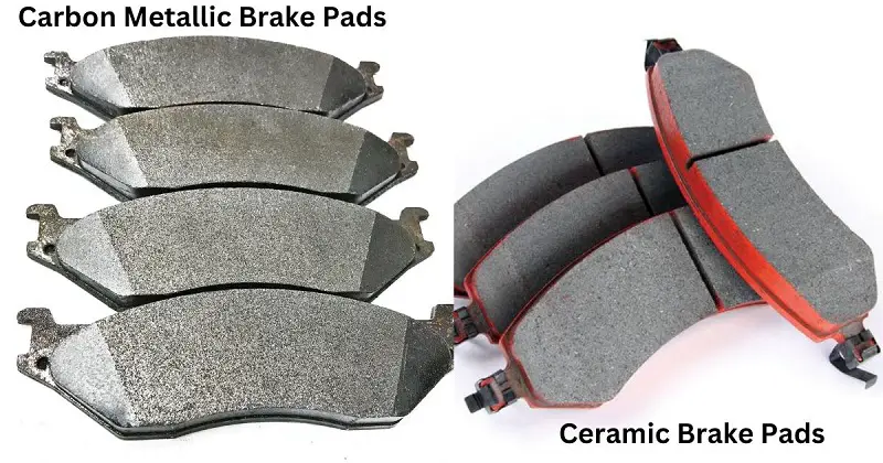 carbon metallic vs ceramic brake pads