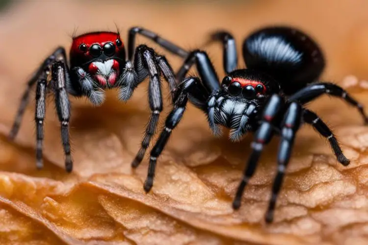 jumping spider vs black widow