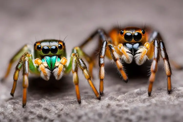 jumping spider vs house spider