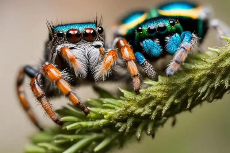 jumping spider vs peacock spider