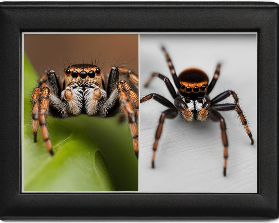 venomous spider comparison